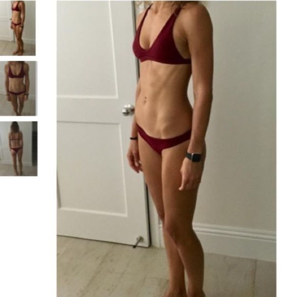 ✨JUST IN✨LOW WAISTED PADDED SCOOP BIKINI - Picture 5 of 7